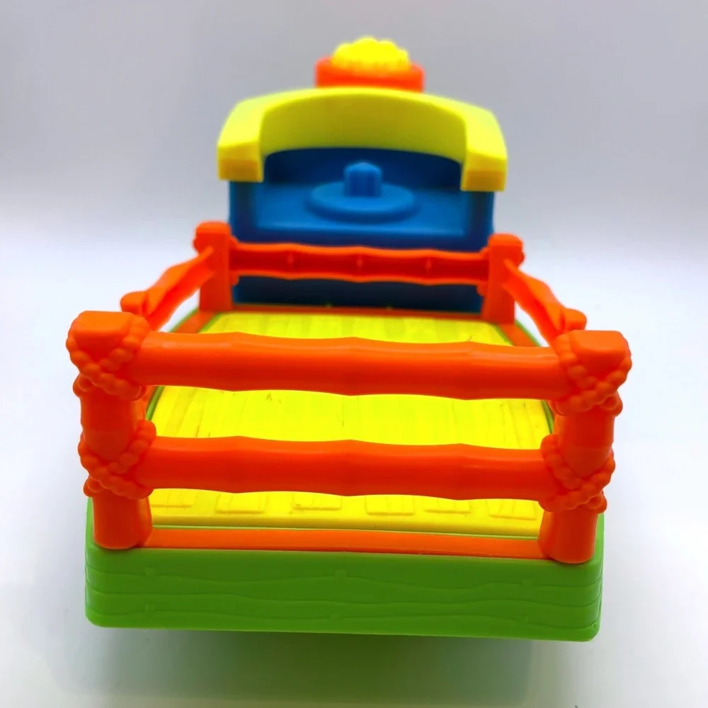 Fisher-Price Little People Choo Choo Zoo Train Musical Toy Blue Vehicle Sounds